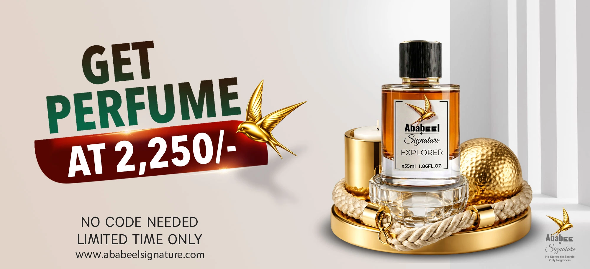 1. Advertisement for perfume featuring a gold bird, highlighting long-lasting performance and balanced fragrance notes. 2. Perfume ad showcasing a gold bird, emphasizing strong projection and long-lasting scent with balanced notes. 3. Elegant perfume advertisement with a gold bird, promoting long-lasting fragrance and strong scent projection.